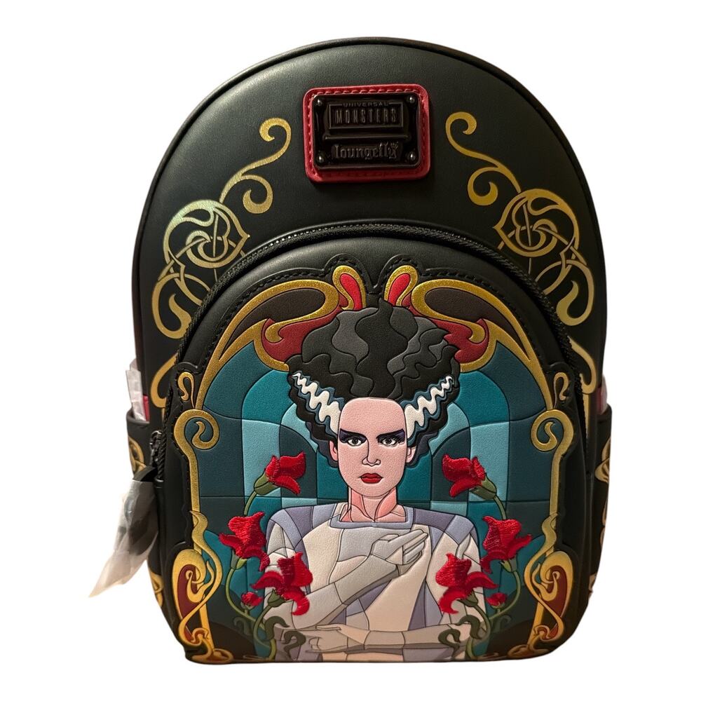 Loungefly Universal Monsters Bride of Frankenstein Mini Backpack NWT
